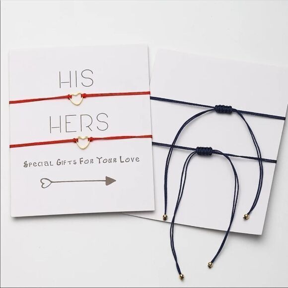 NAVY His & Hers Matching Rope Bracelets - Picture 10 of 10